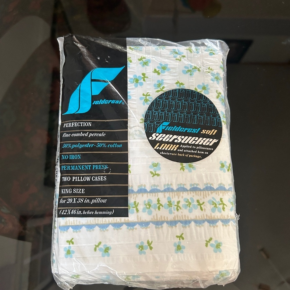 Field crest Vintage Floral Kingsize Pillowcases